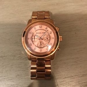 Michael kors rose gold watch